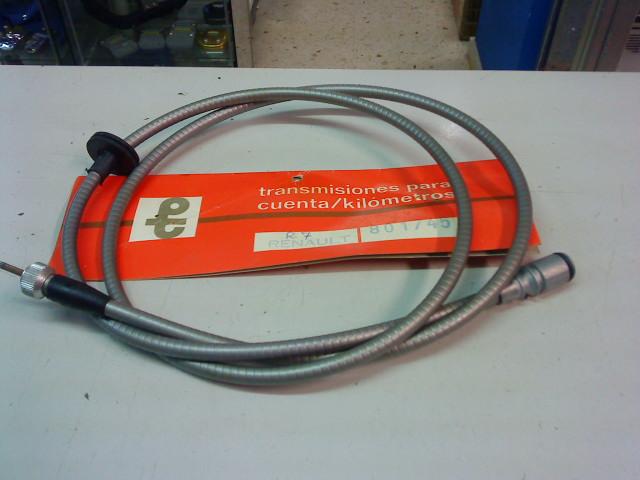 *CABLE CUENTAKILOMETROS RENAULT R-7 Y R-7 TL 801745 P&T